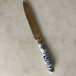 Antique Uchatius Bronce Fruit Knife / Letter Opener